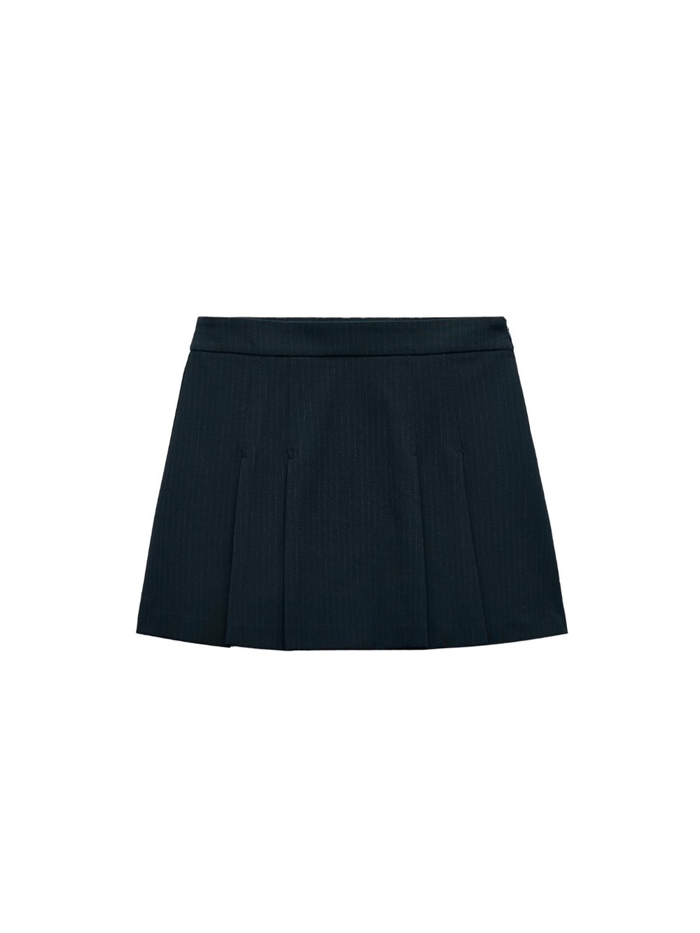 NWT Zara Pinstripe Box Pleat Skort